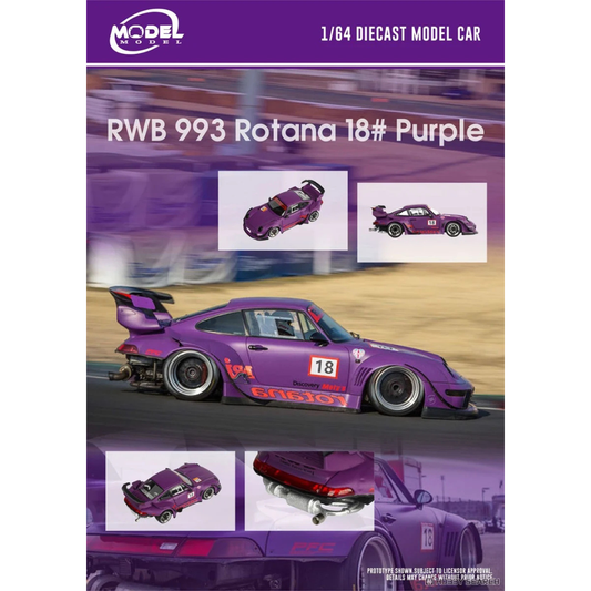 Model Model RWB 993 Rotana #18 Purple