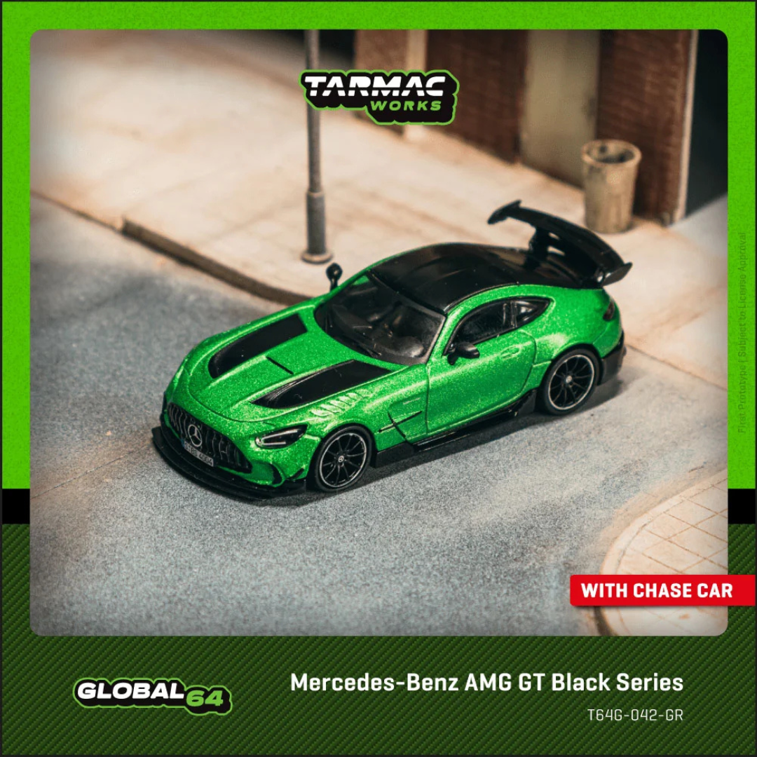 Tarmac Works 1.64 Mercedes Benz AMG GT Black Series Green TC-T64G-042-GR