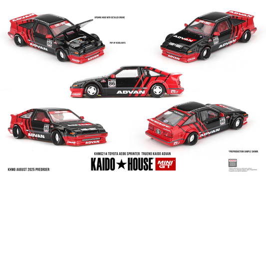 KAIDO HOUSE TOYOTA AE86 SPRINTER TRUENO KAIDO ADVAN 1983 # 214