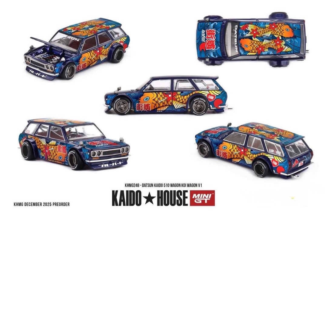 *** EN CAMINO *** KAIDO HOUSE DATSUN 510 WAGON KOI V1 1969 PECES # 248