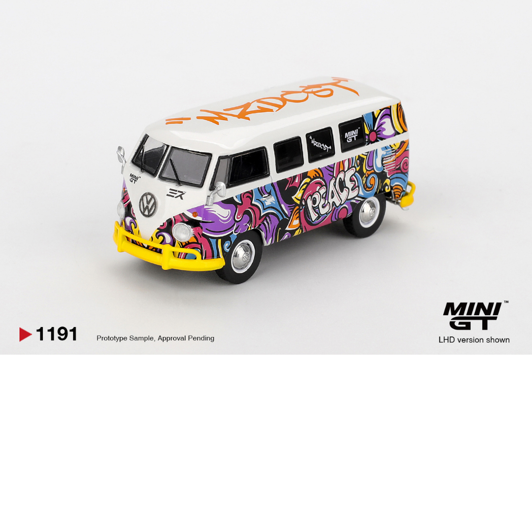 MINI GT VOLKSWAGEN T1 MICRO BUS MIZU DESIGN 1967 # 1191
