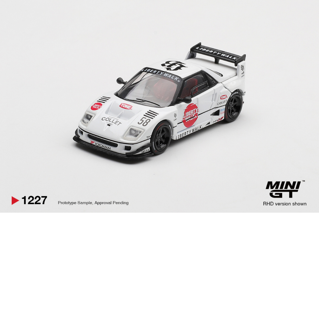 MINI GT 1:64 MAZDA AZ 1 LIBERTY WALK LB40 LB-HINOMARU 2025 # 1227