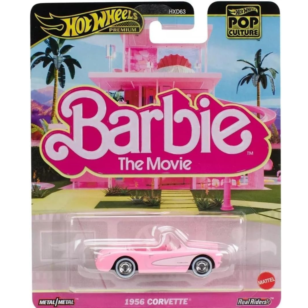 Hot Wheels Premium Barbie Movie Corvette REF63H