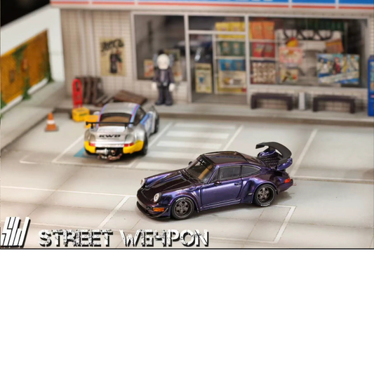 Street Weapon 1/64 Porsche RWB 964 Chameleon STW210