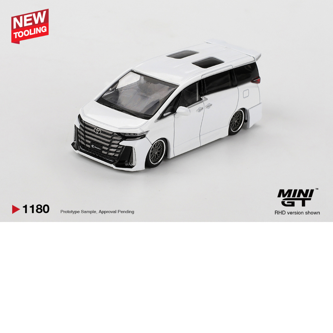 *** LLEGADA FINALES DE SEPTIEMBRE 2026 ***  MINI GT TOYOTA VELLFIRE 40 2025 # 1180