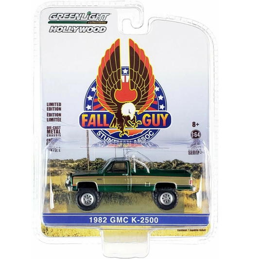 Greenlight 1/64 1982 GMC K 2500, Fall Guy Stuntman Association