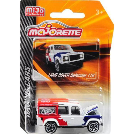 ***LLEGADA 25 SEPTIEMBRE 2026 *** Majorette 1.64 Land Rover Defender 110  Racing Cars Diecast Mijo Exclusives