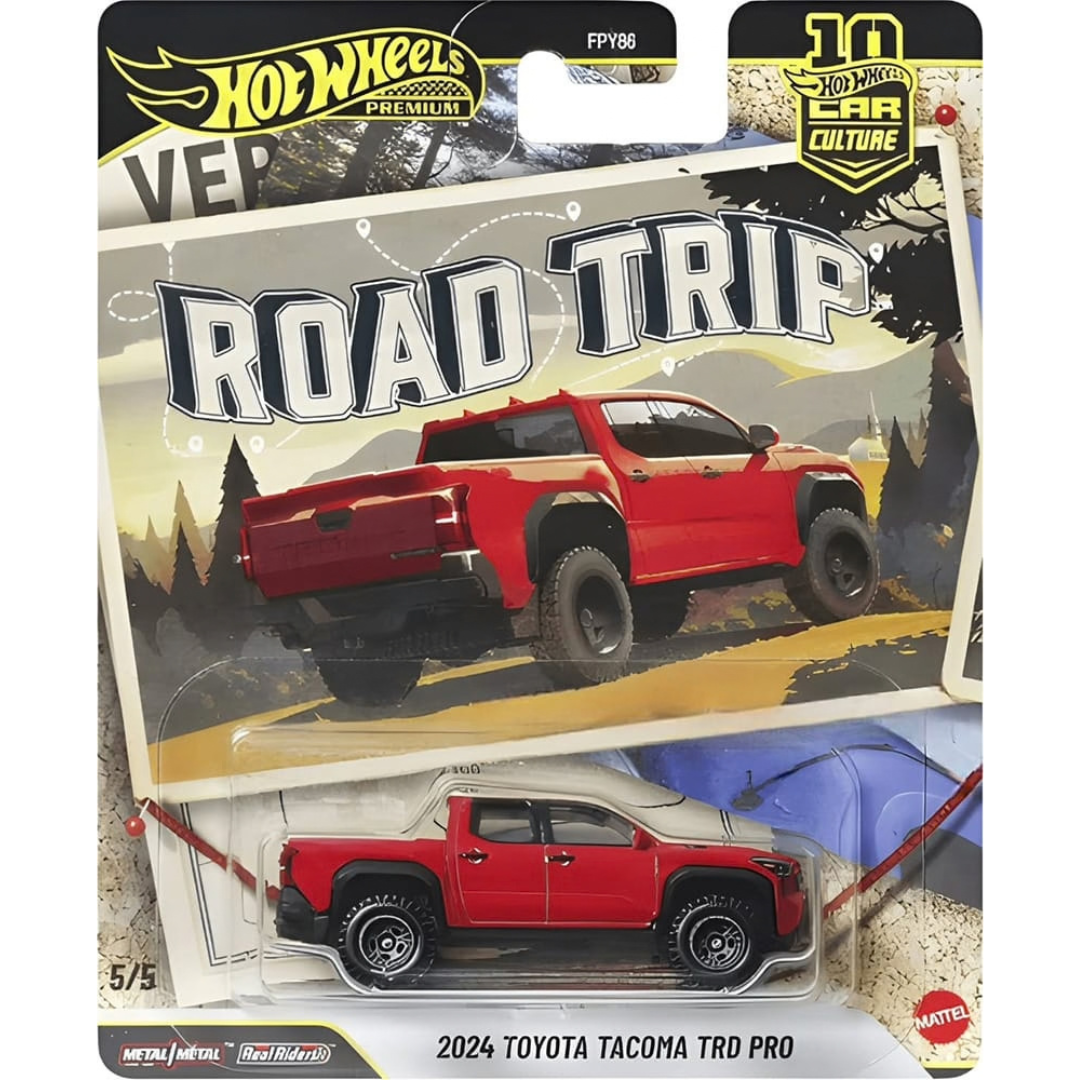 Hot Wheels Premium Road Trip Toyota Tacoma TRD Pro 2024 FPY86-976V