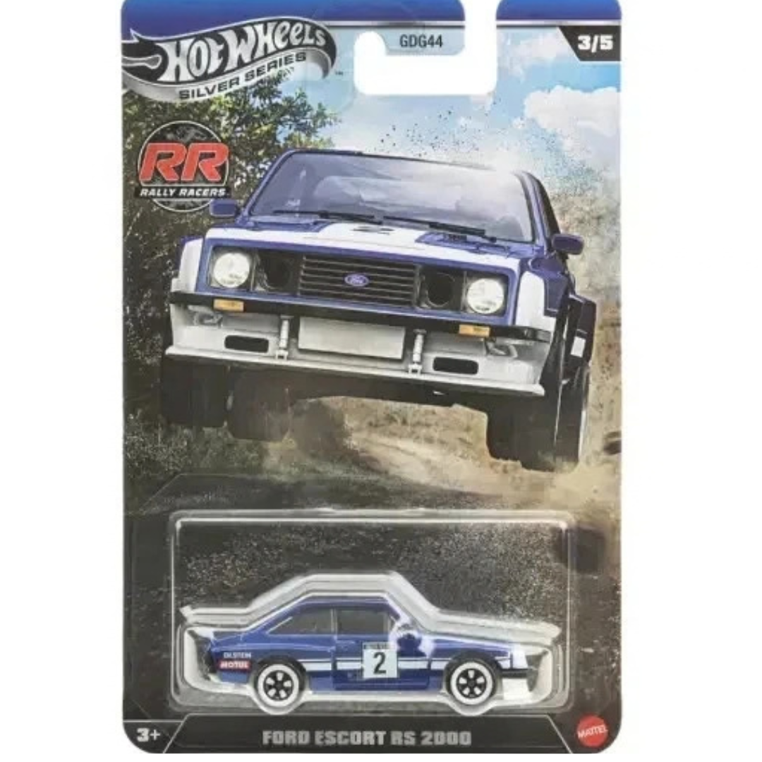 Hot Wheels Silver Series INTL Rally Ford Escort RS 2000 GDG44-977R