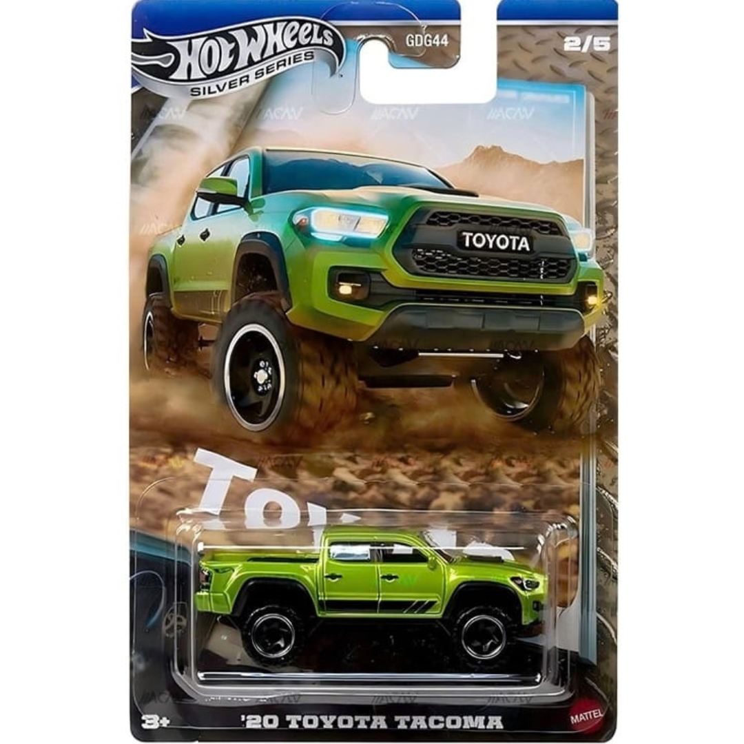 Hot Wheels Silver Series Toyota Tacoma '20 hwmvJCB72