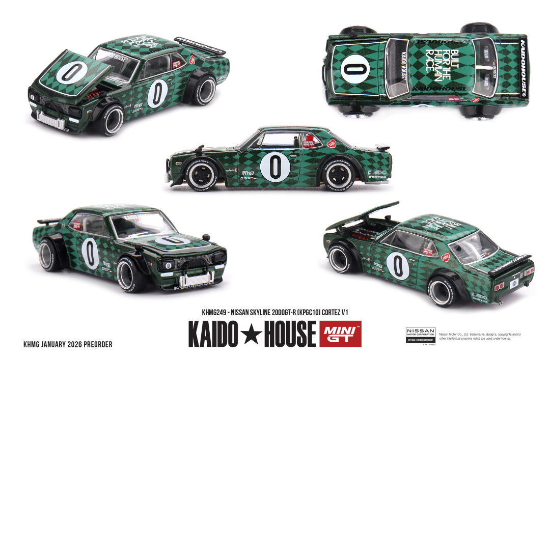 KAIDO HOUSE 1969 Nissan Skyline GTR KPGC10 Cortez V1 # 249