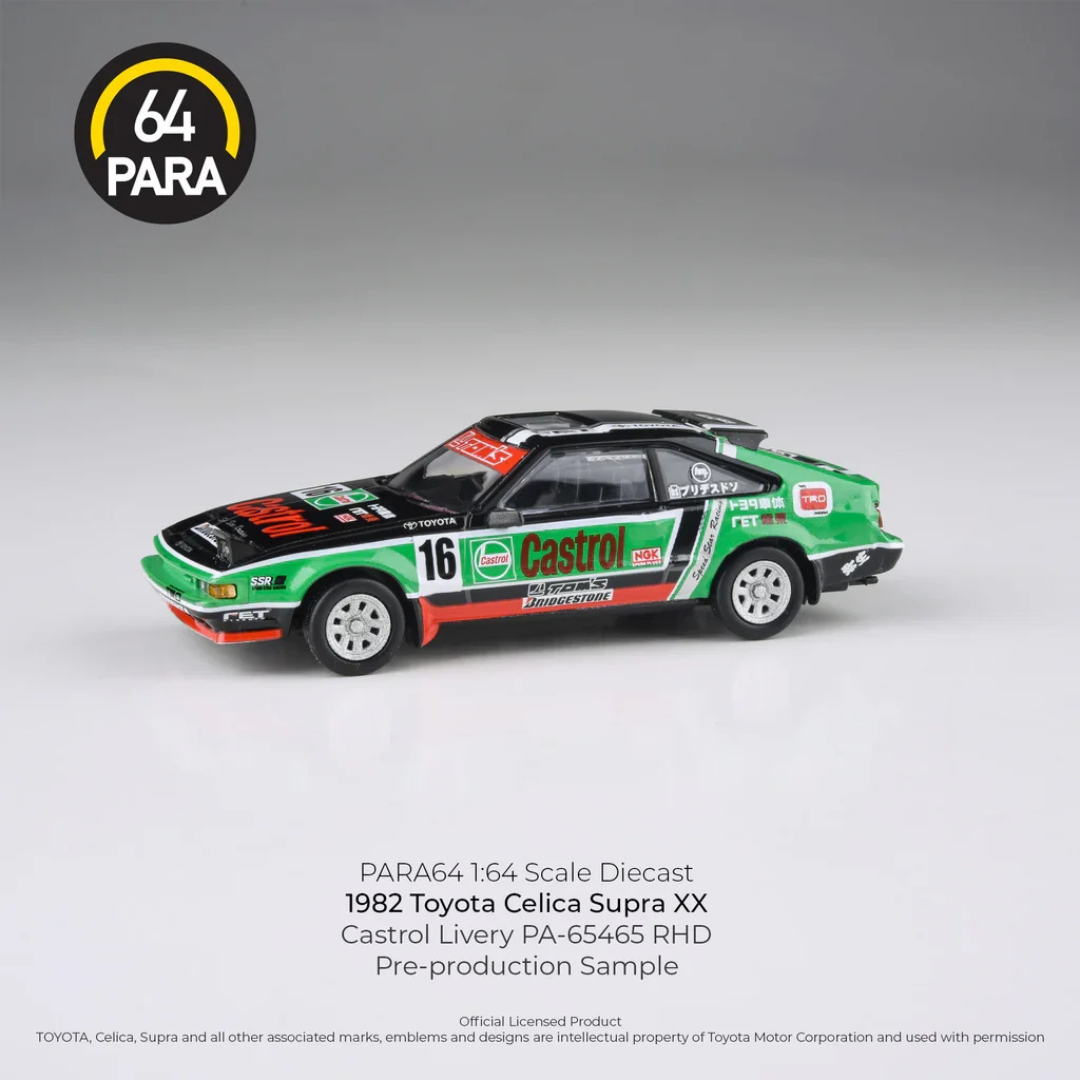Para64 1984 Toyota A60 Celica XX / Celica Supra Castrol - RHD
