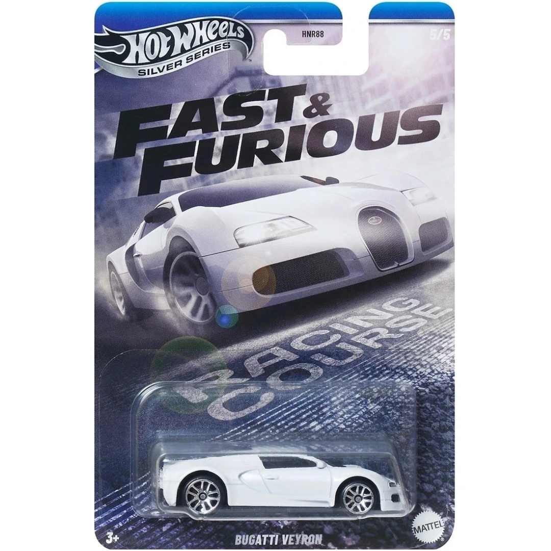 Hot Wheels Silver Series Bugatti Veyron ref88k