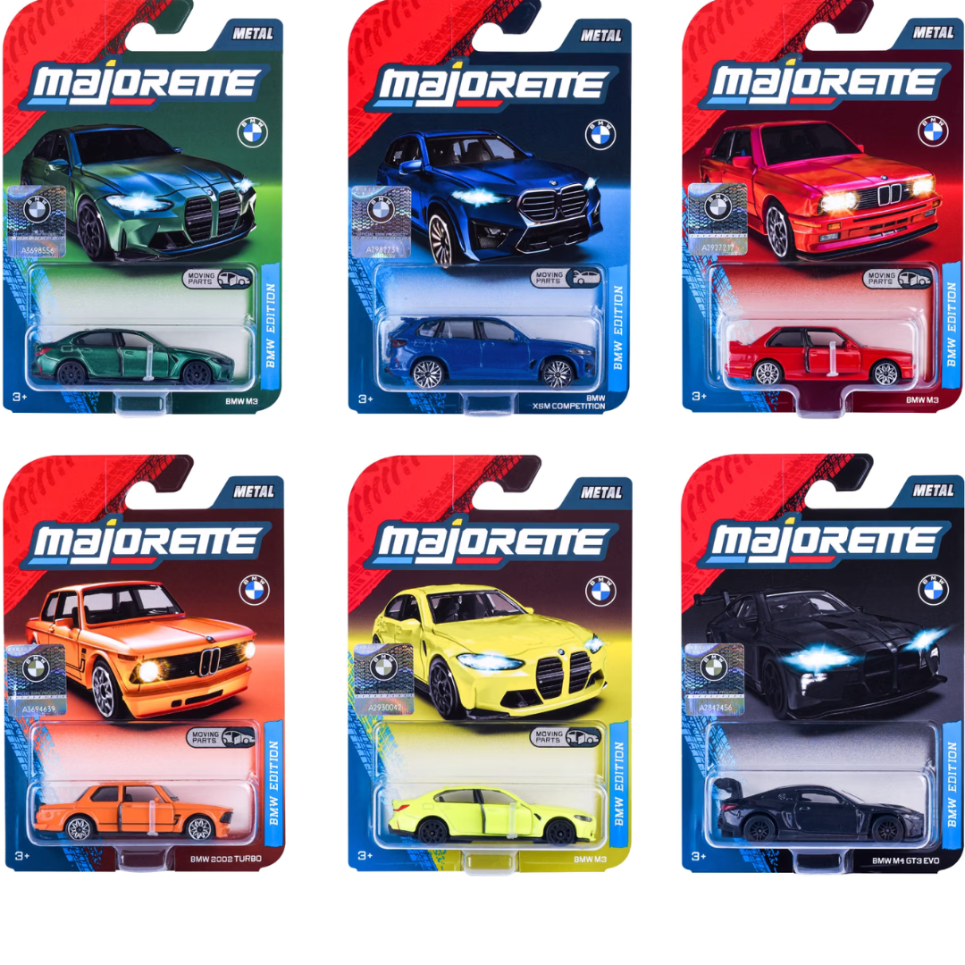 Majorette 1.64 Serie Completa BMW 6 coches