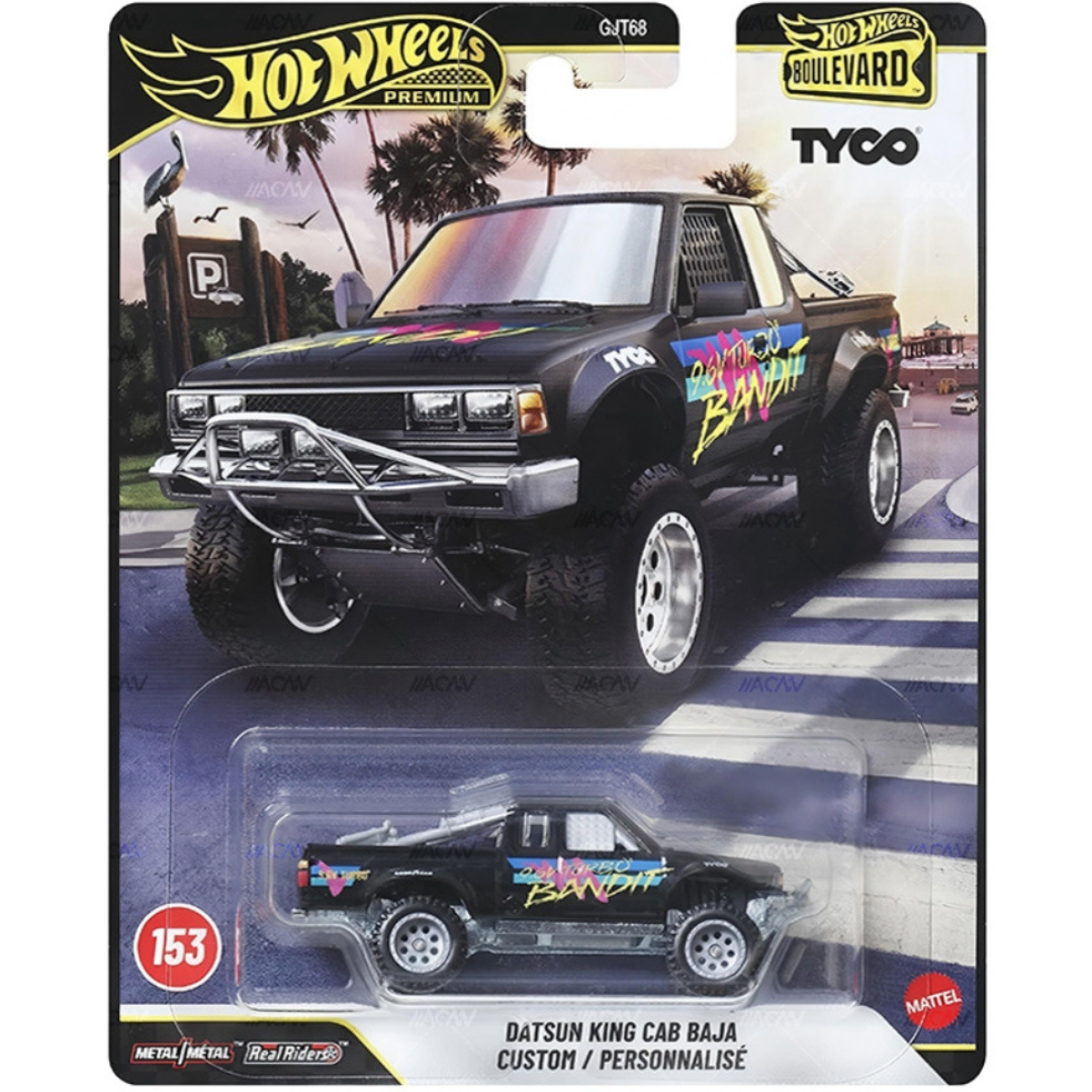 Hot Wheels Premium Boulevard Datsun King Cab Baja Custom # 153 Ref 68-H