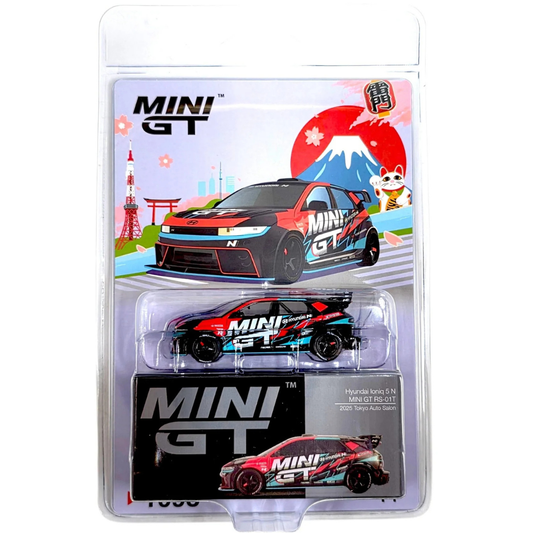 *** BLISTER *** MINIGT HYUNDAI IONIQ 5N MINI GT RS  01T TOKYO AUTO SALON 2025 # 1098