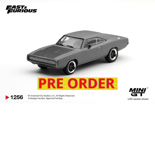 *** PREORDER *** LLEGADA APROX SEGUNDOTRIMESTRE 2027 *** PUEDE SUFRIR RETRASOS*** MINI GT 1:64 DODGE CHARGER - FAST FIVE - DOMINIC TORETTO (BLISTER PACK) 2011 # 1256