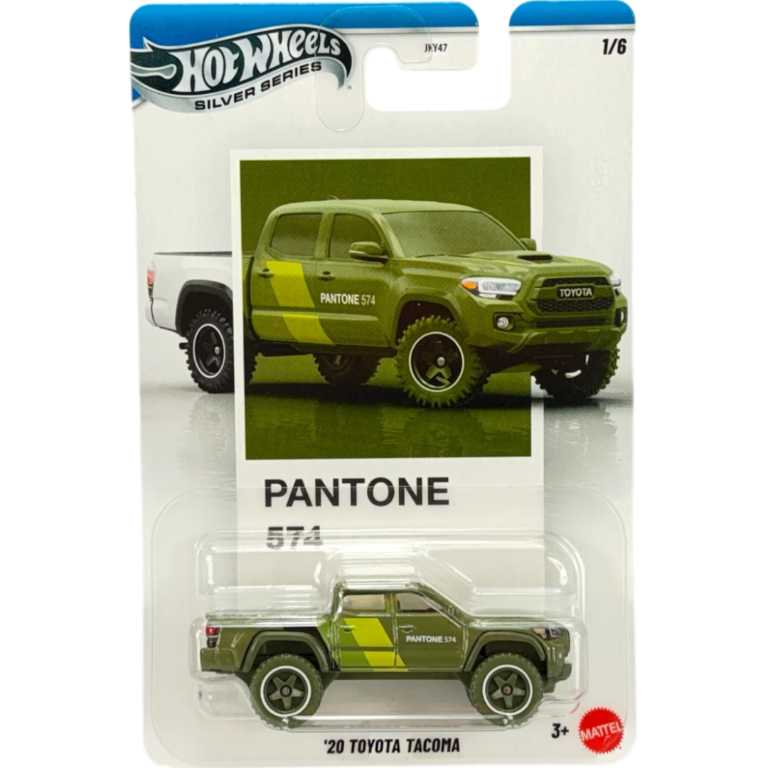 Hot Wheels Silver Series Pantone  2020 Toyota Tacoma Dark Green