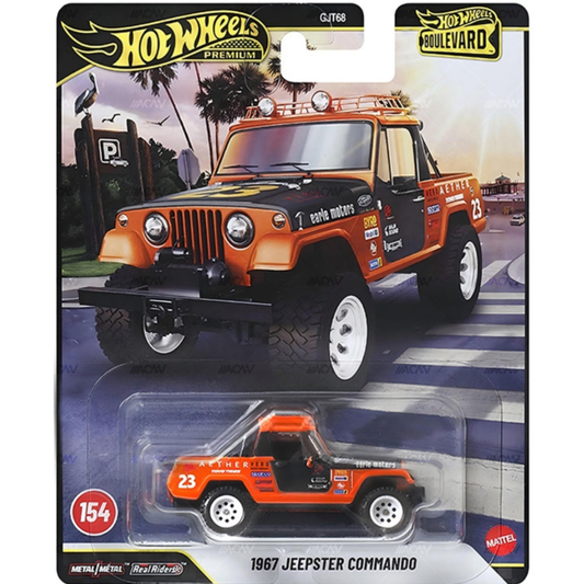 Hot Wheels Premium Boulevard Jeepster Commando # 154 Ref 68-H