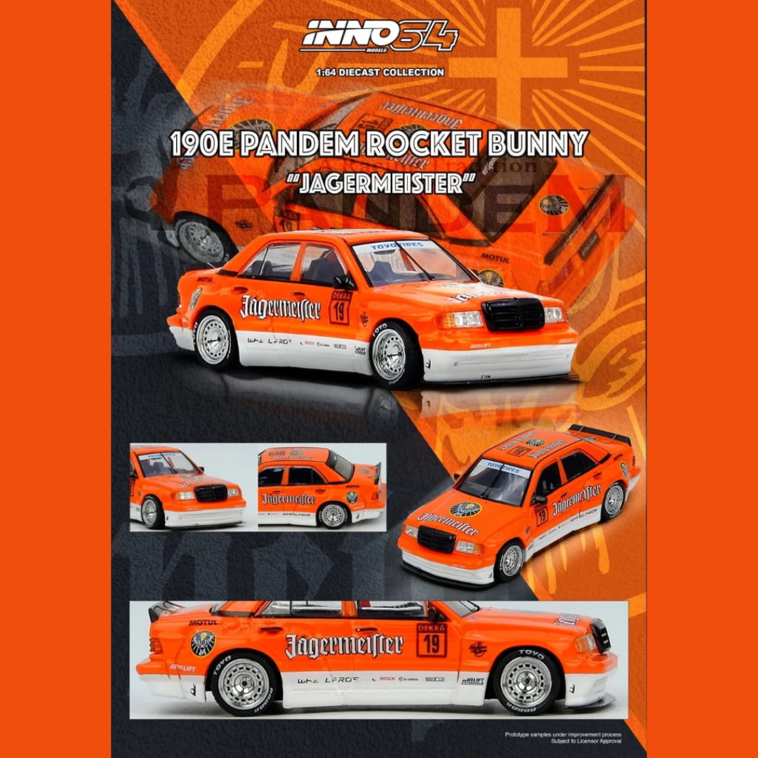Inno64 Rocket Bunny 190E Pandem Naranja IN64-190EP-JGMT