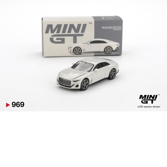 MINI GT BENTLEY BATUR BONNEVILLE PEARL 2022 # 969