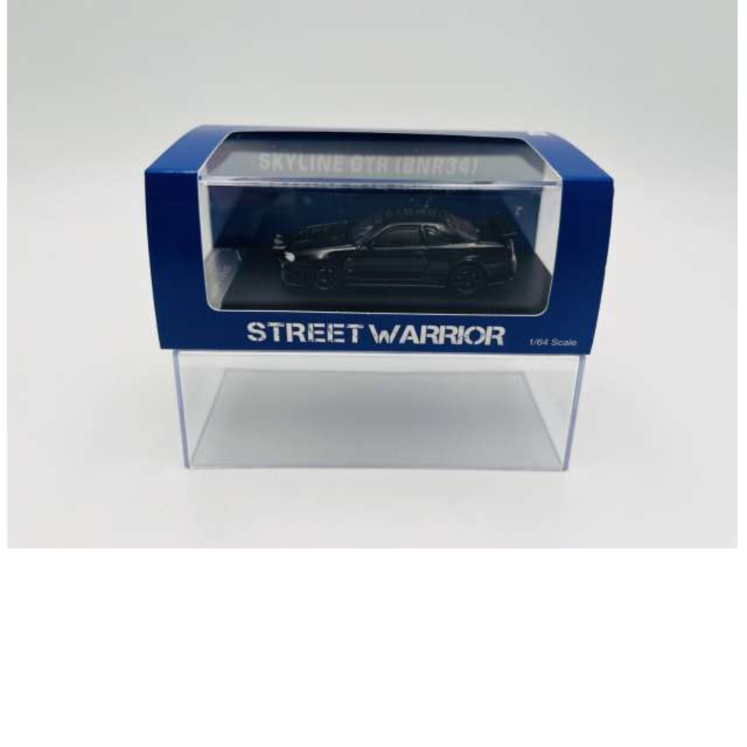 Street Weapon Nissan Skyline GTR R34 (BR34) 1.64 Negro Faros Antiniebla STW008