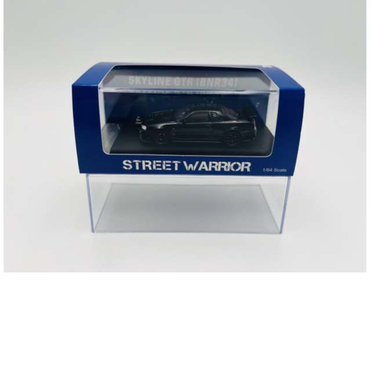 Street Weapon Nissan Skyline GTR R34 (BR34) 1.64 Negro Faros Antiniebla STW008