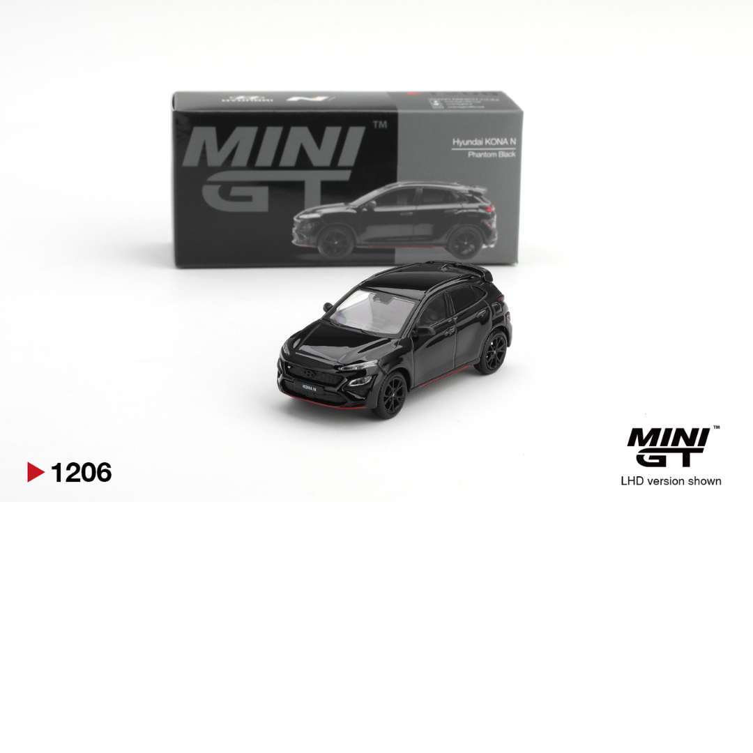 MINI GT 2022 Hyundai Kona N Phantom Black # 1206