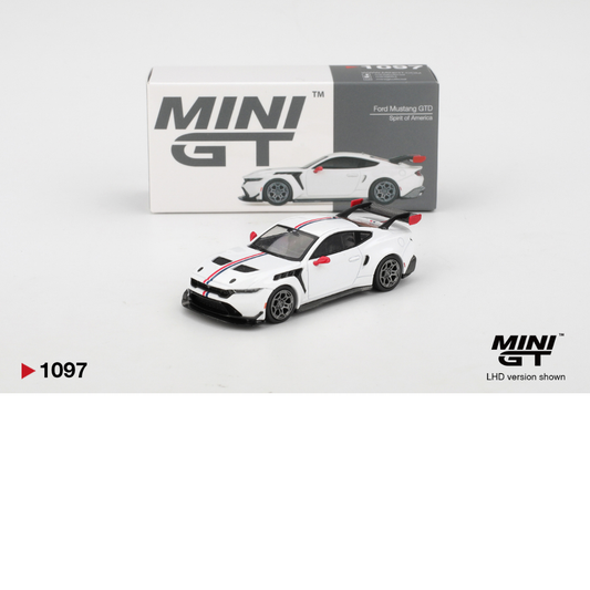 MINI GT FORD MUSTANG GTD SPIRIT OF AMERICA 2025 # 1097