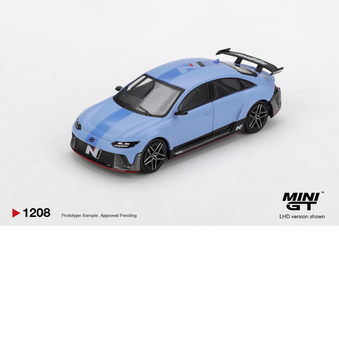 MINI GT 2021 Hyundai RN22E VP1 blue # 1208