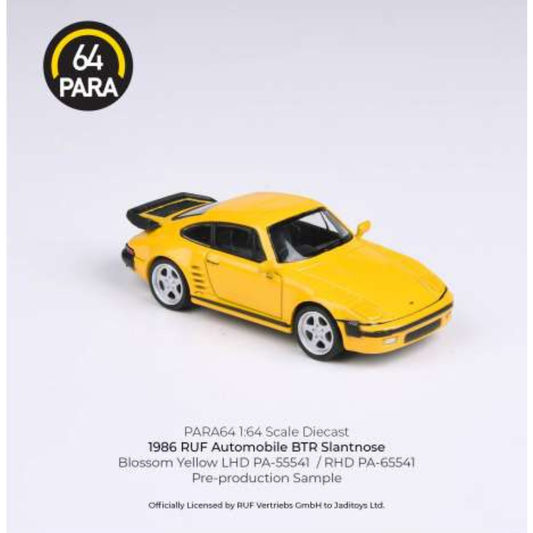 Para64 1/64 1986 RUF BTR Slantnose Amarillo pa55541lhd