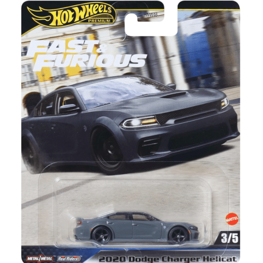 Hot Wheels Premium 2020 Dodge Charger Hellcat Fast and Furious 1.64