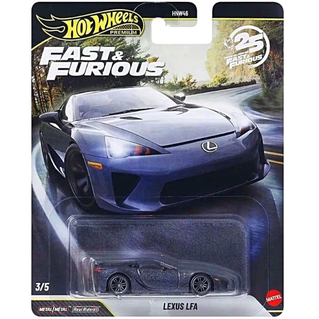 Hot Wheels Premium Lexus LFA 25º Aniversario Fast And Furious Ref46R