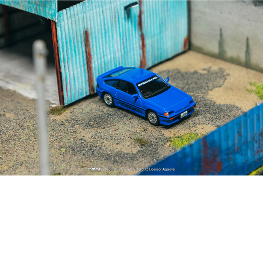 TARMAC WORKS 1.64 Honda Ballade Sports MUGEN CR-X PRO Azul - Tarmac Works GLOBAL64
