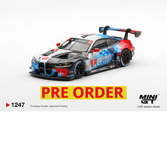 ***PREORDER *** ✨VERSION BLISTER ✨ LLEGADA APROXIMADA PRIMER TRIMESTRE 2027 *** MINI GT BMW M4 GT3 EVO #1 PAUL MILLER RACING DAYTONA 24 HRS 2025 # 1247 (Copia)