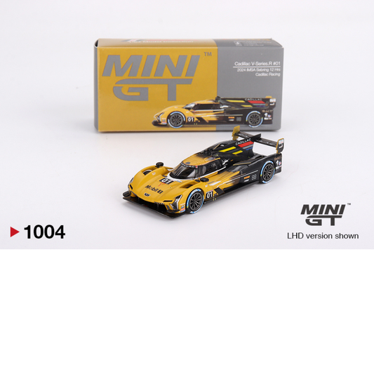 MINIGT Cadillac V Series.R #01 Cadillac Racing 2024 IMSA Sebring 12 Horas # 1004