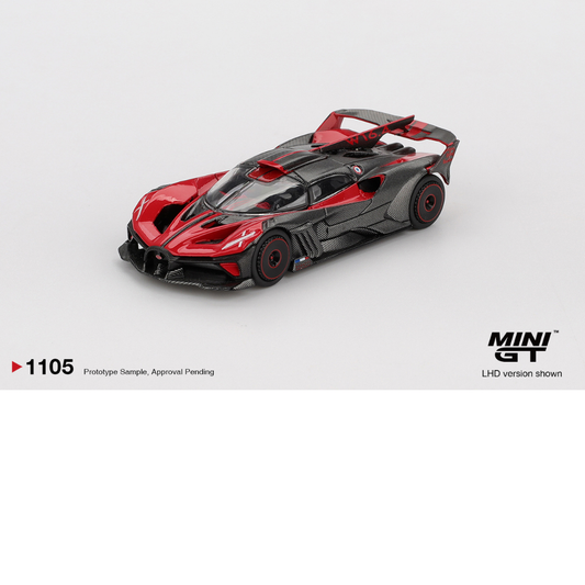 MINIGT BUGATTI BOLIDE RED ULTIMATE 2026 # 1105