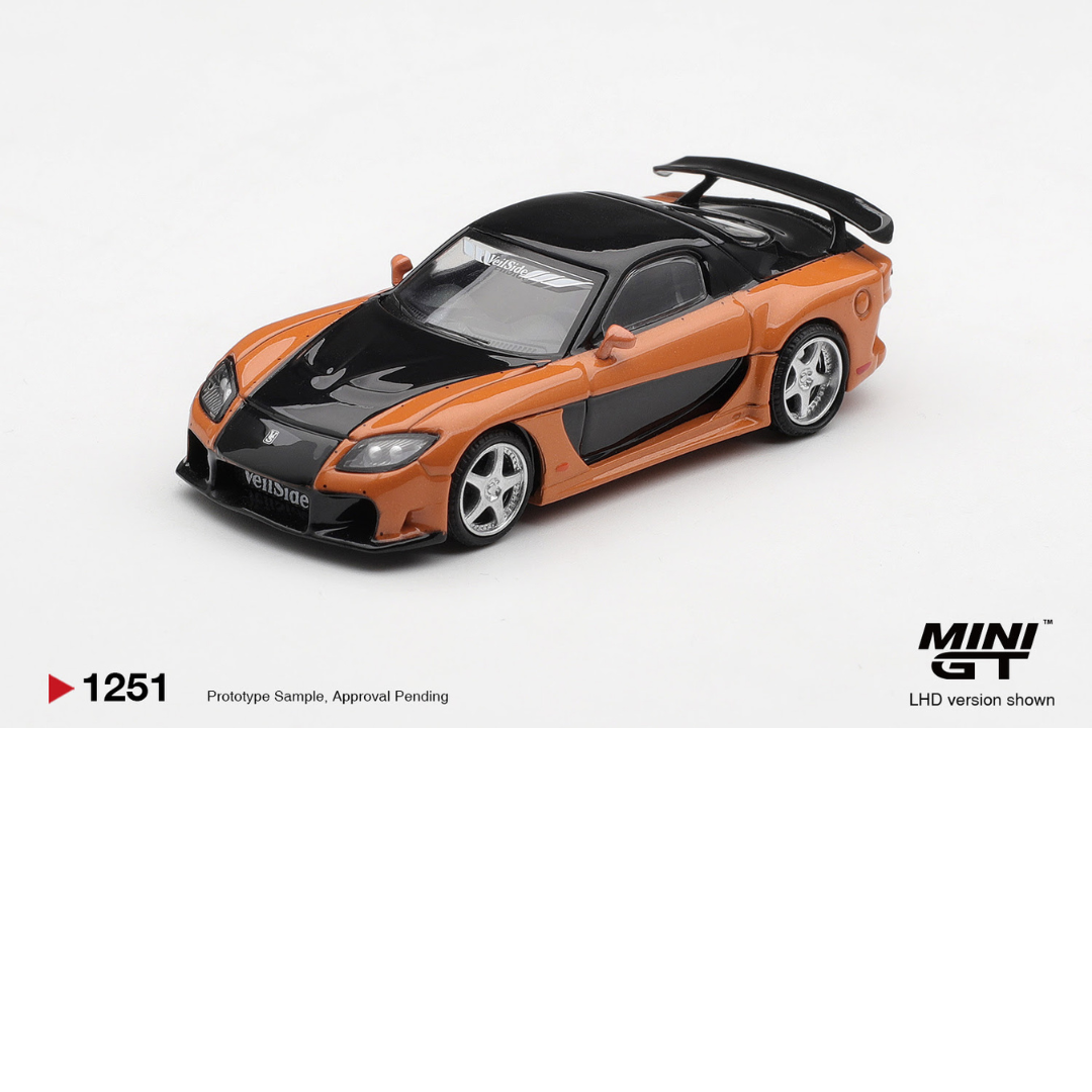 *** PREORDER *** LLEGADA PRIMER TRIMESTRE 2027 *** PUEDE SUFRIR RETRASOS*** MINI GT MAZDA RX-7 (FD) VEILSIDE FORTUNE HAN SEOUL OH THE FAST AND THE FURIOUS: TOKYO DRIFT 2006 # 1251