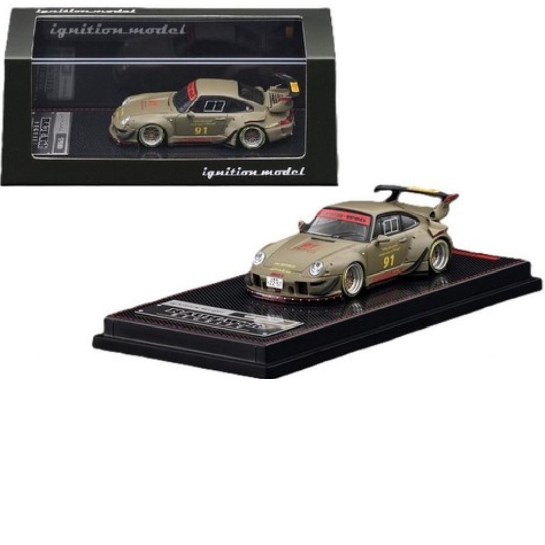 Ignition Model 1/64 RWB 993 Matte Green IG3873