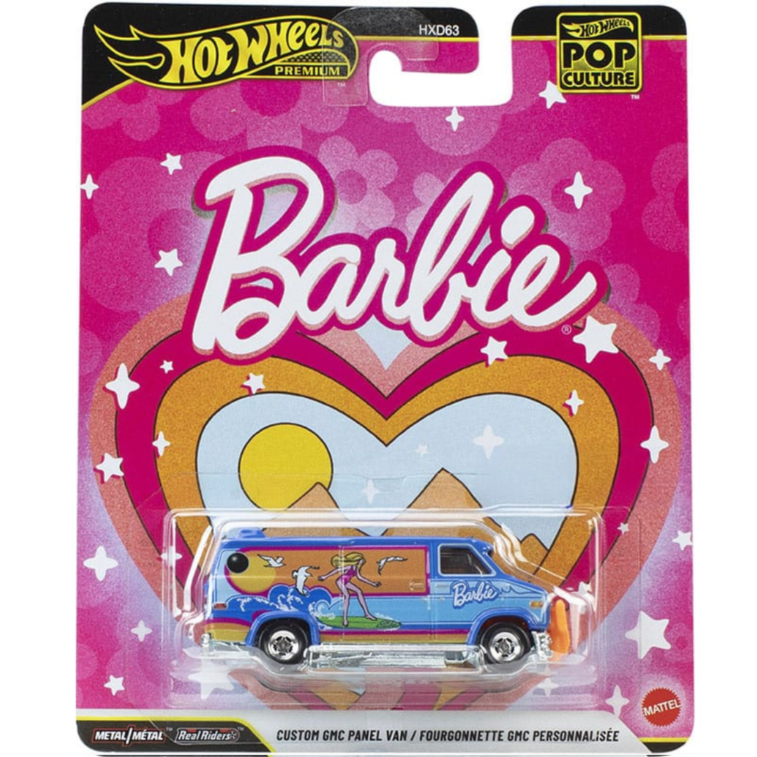 Hot Wheels Premium Furgoneta Custom GMC Panel Van BARBIE Pop Culture Entertainment HXD63-979Q