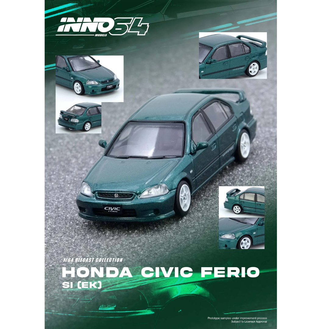 Inno64 Honda Civic Ferio Si EK Green