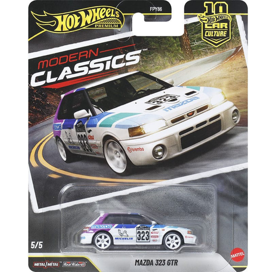 Hot Wheels Premium Mazda 323 GTR Modern Classic hwmvJKF17
