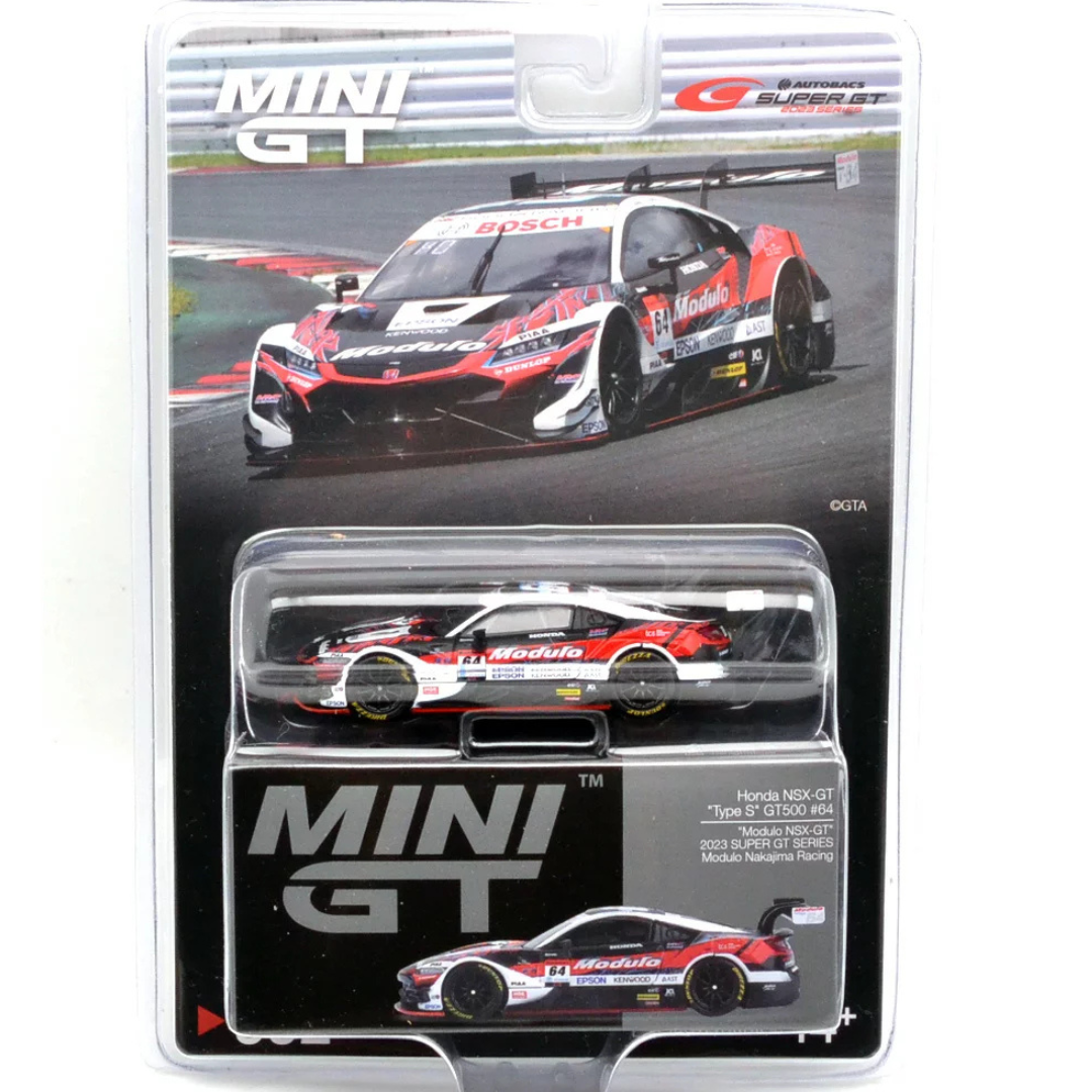 SUPER GT MINI GT Honda NSX-GT Type S GT500 SUPER GT Series 2023 #64 "Modulo NSX-GT" Modulo Nakajima Racing Edición limitada de Japón  # 992