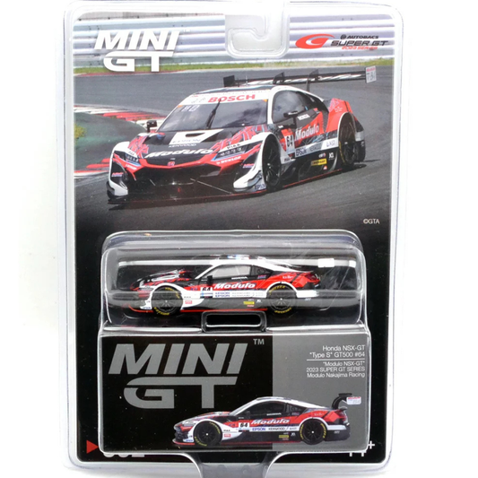 SUPER GT MINI GT Honda NSX-GT Type S GT500 SUPER GT Series 2023 #64 "Modulo NSX-GT" Modulo Nakajima Racing Edición limitada de Japón  # 992