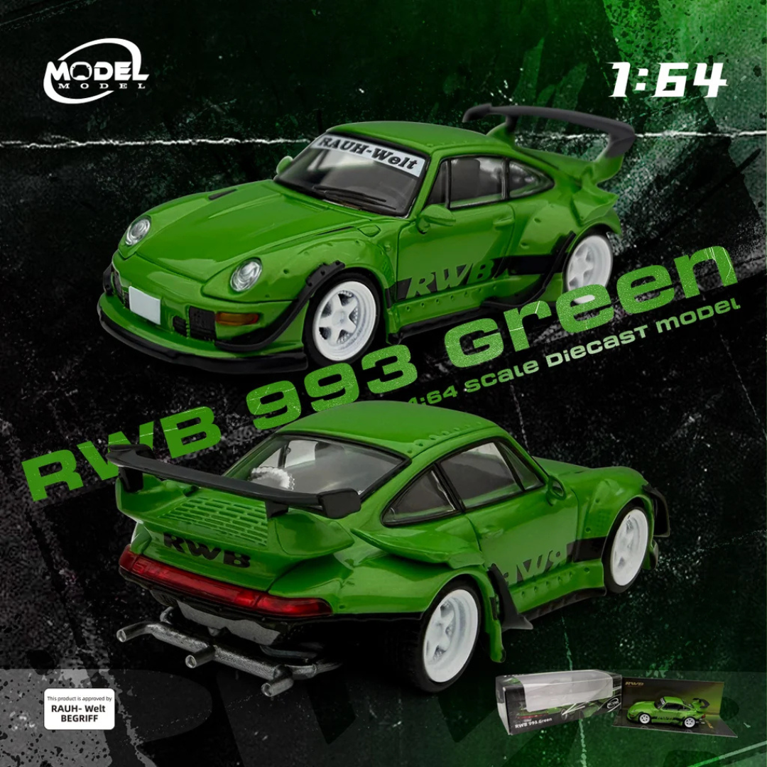 Model Model 1/64  RWB 993 Green MM64-RWB993-008