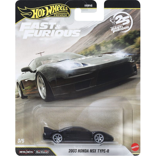 Hot Wheels Premium 2003 Honda NSX Type R Fast & Furious Ref75