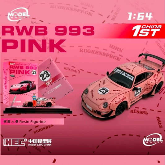 Model Model 1/64 RWB 993 HEC 2026 Pink * Exclusiva de Hobby Expo China 2026 * MM64-RWB993-HEC2026