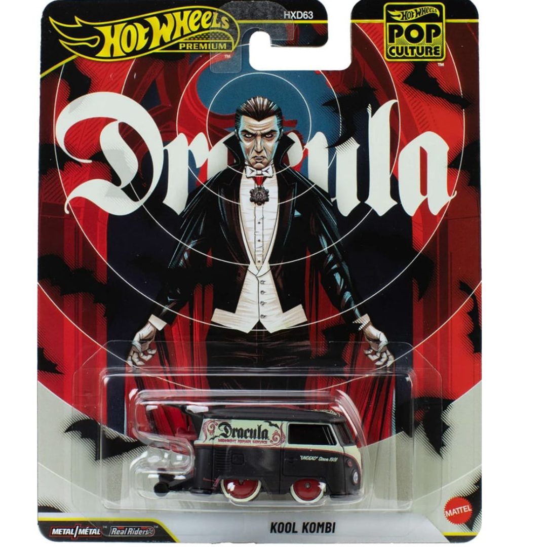 Hot Wheels Premium Kool Kombi Dracula Pop Culture