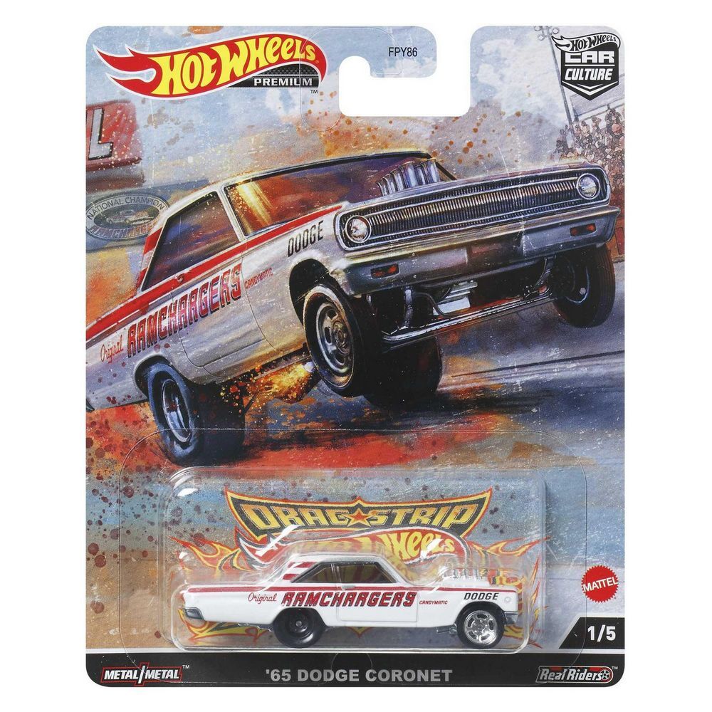 Hot Wheels Premium Car Culture Dragstrip Demons '65 Dodge Coronet