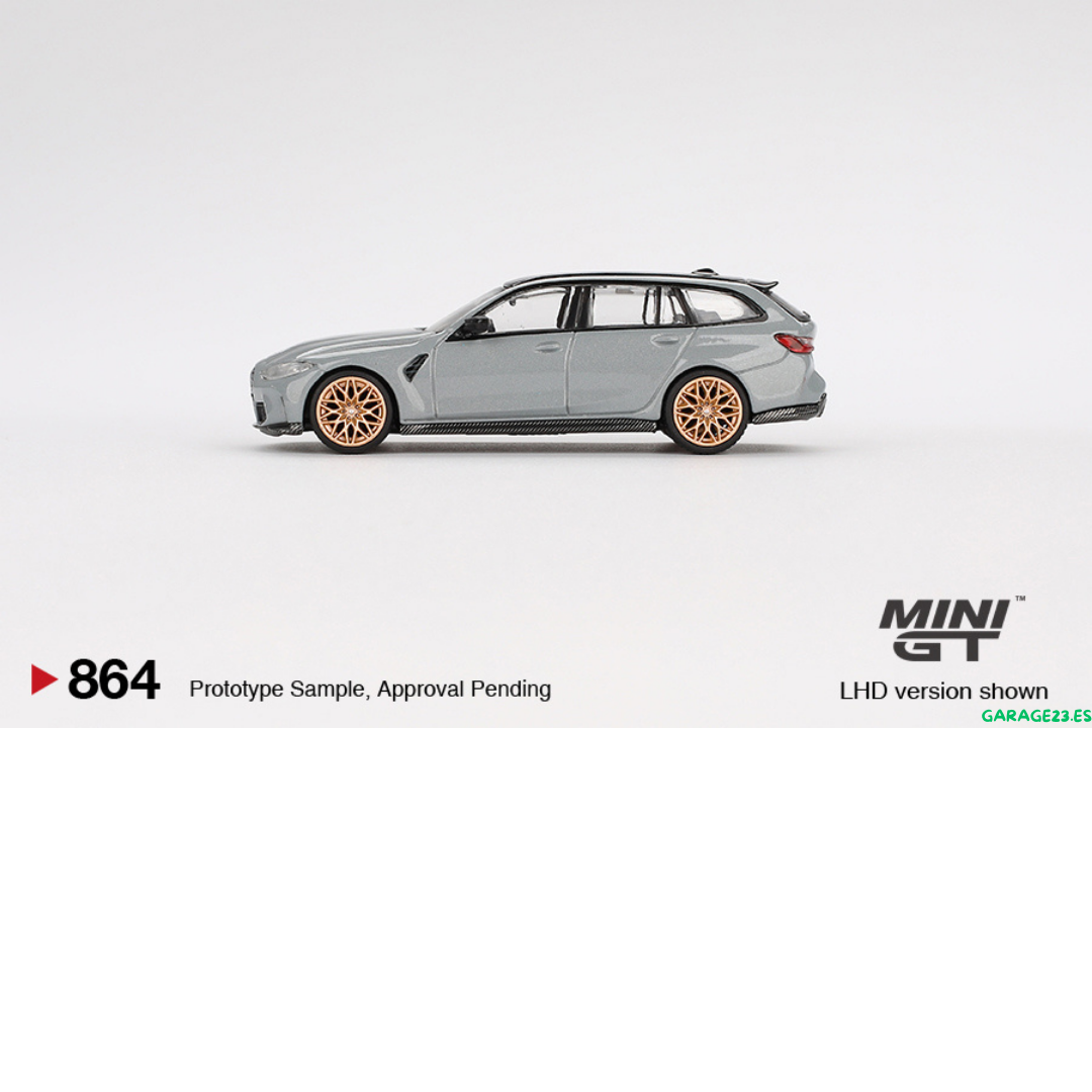 MINI GT BMW M3 TOURING (G81) COMPETITION BROOKLYN GREY 2024 # 864